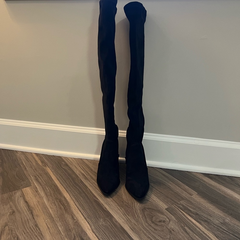Steve Madden Tava over the knee suede boots